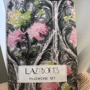 Lazybones Cotton Floral Pillowcase Set